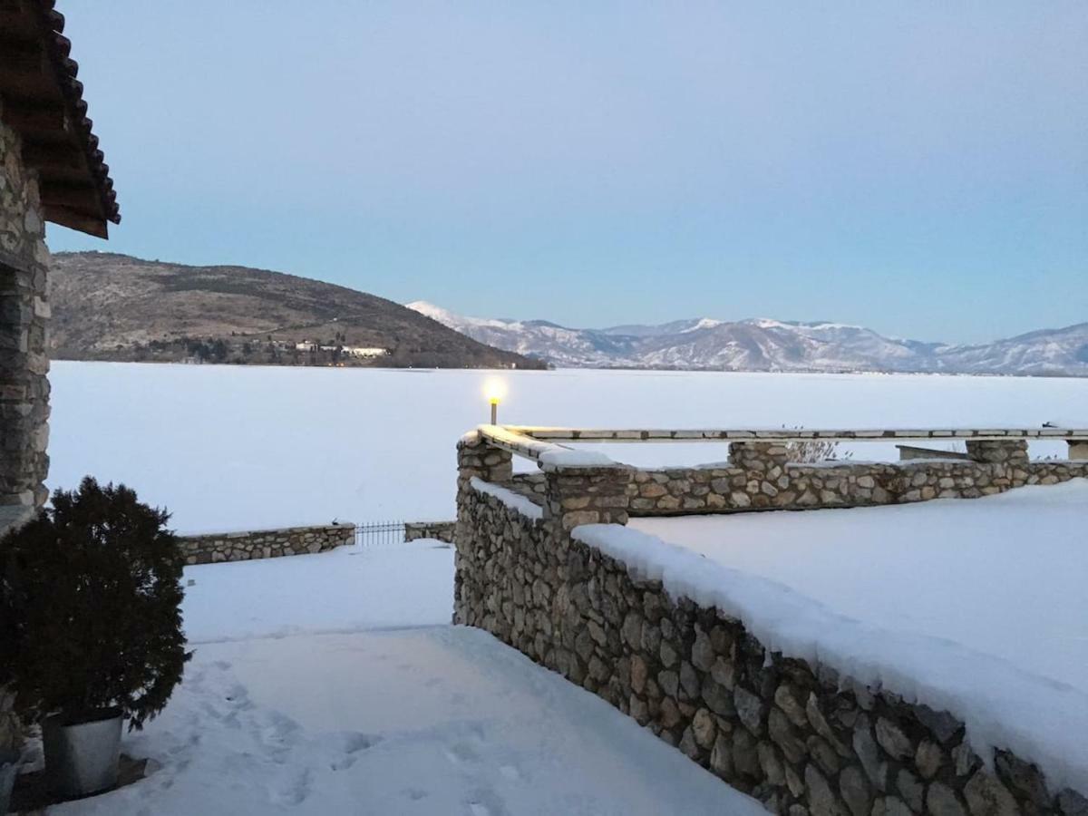 The Little Stone House By The Lake Костур Екстериор снимка
